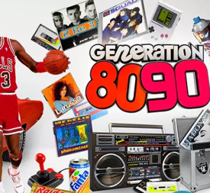 GÉNÉRATION 80-90 : LA BOUM 80'S ET 90'S